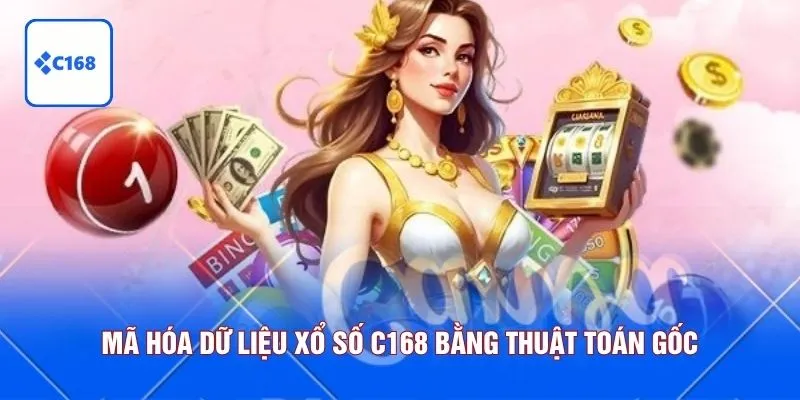 Mã hóa dữ liệu xổ số C168 bằng thuật toán gốc